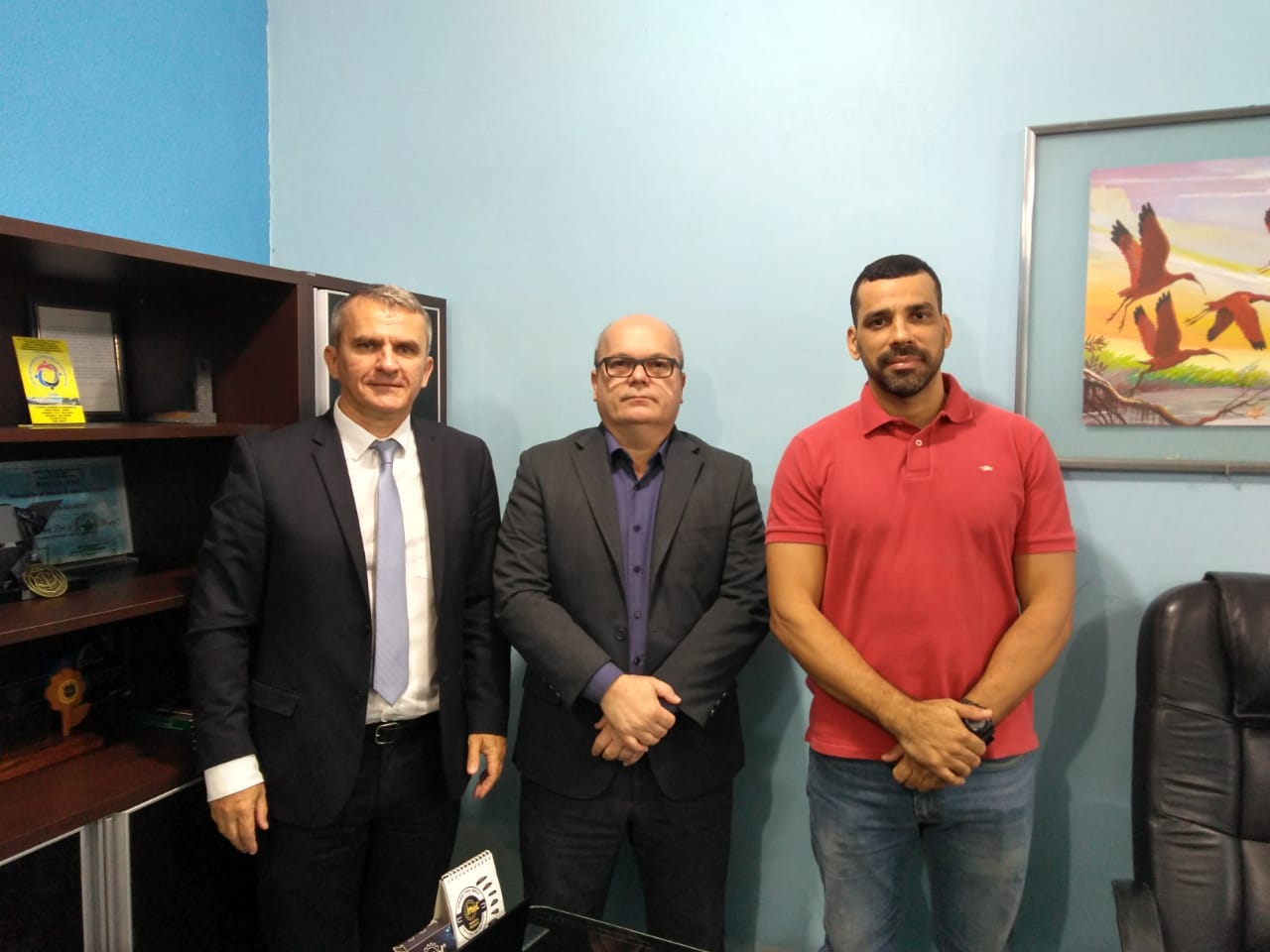 Delegado Geral recebe representante da Embaixada da França de Brasília
